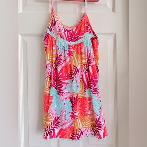 Cat & Jack Girl’s XL Tank Sleeveless Swing Top Summer Tropical